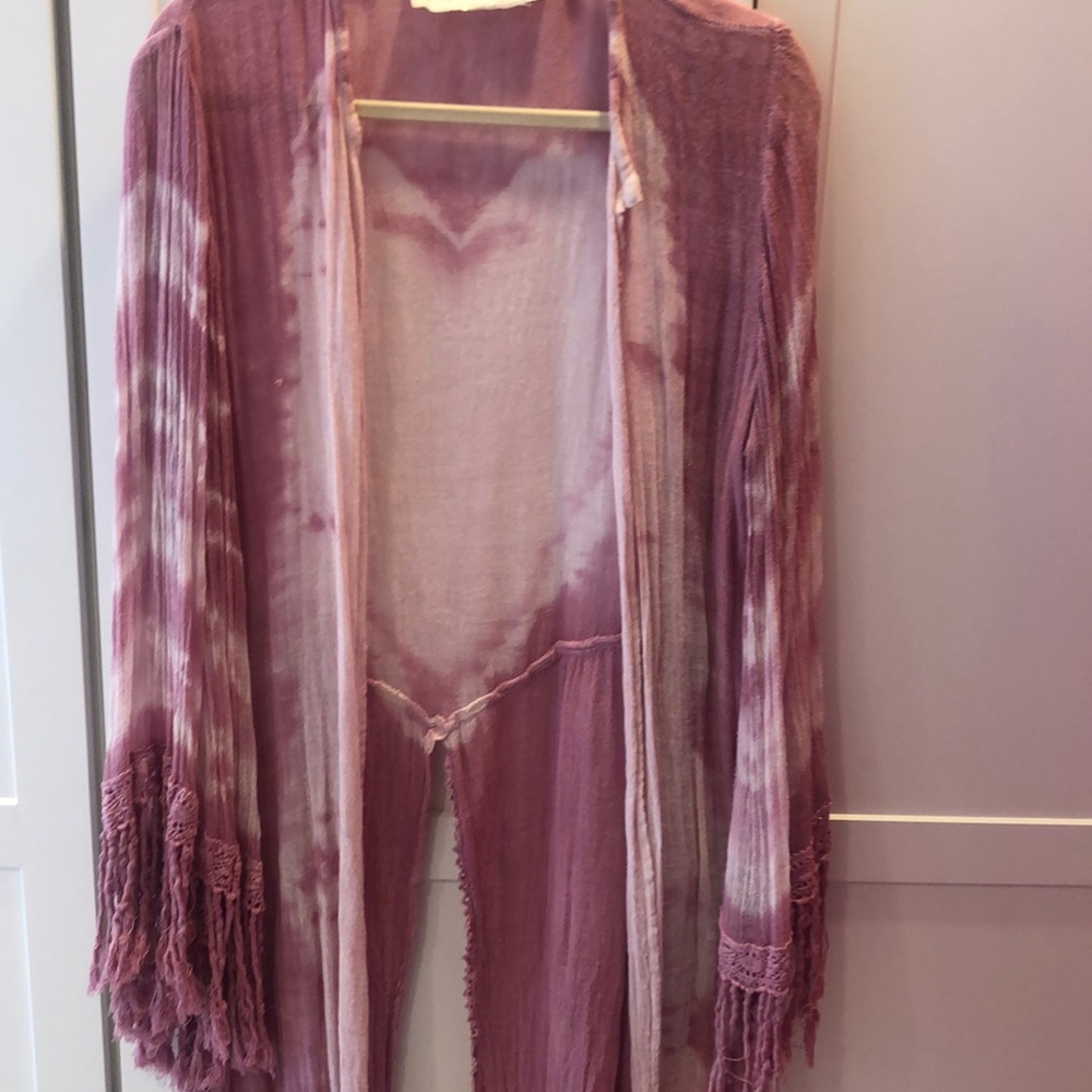 Gauze kimono